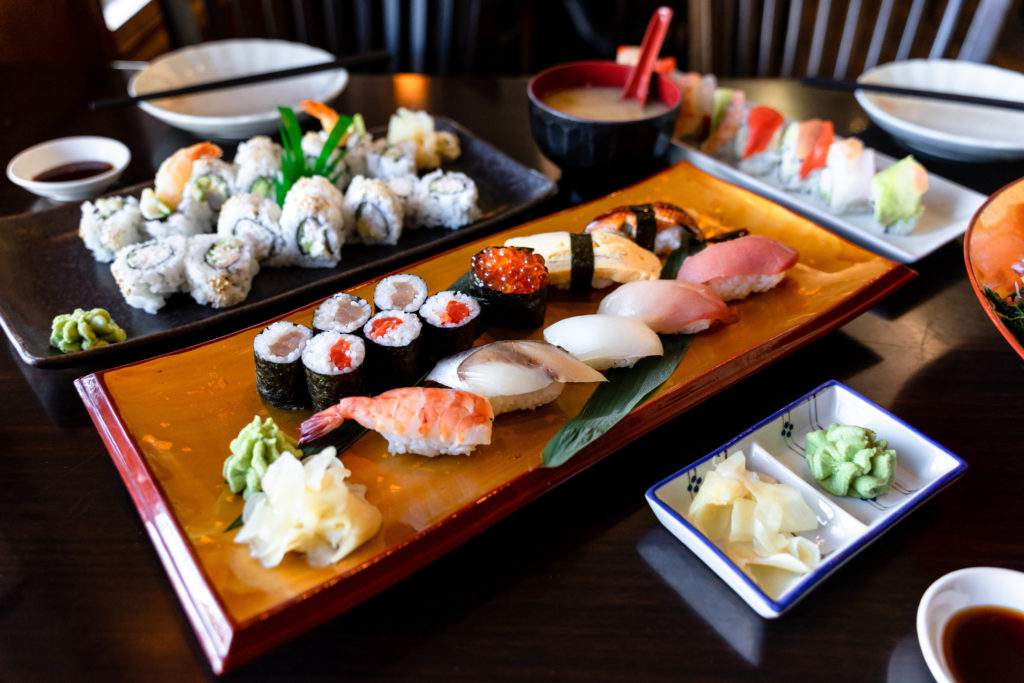 Assorted Sushi and Sashimi Assorted Sushi and Sashimi